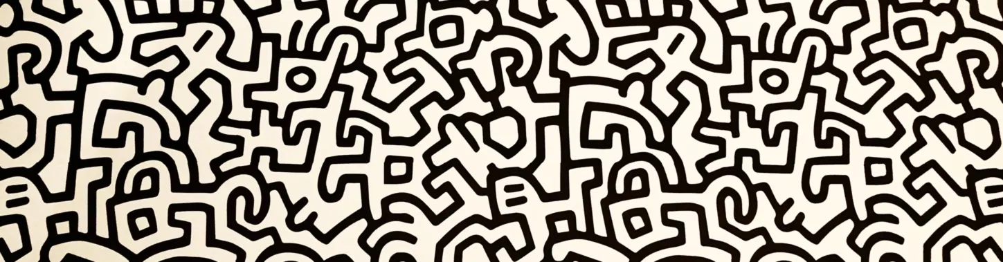 80-tyyli ja Keith Haring